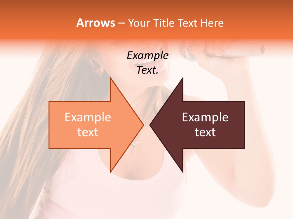 Girl Cute  PowerPoint Template