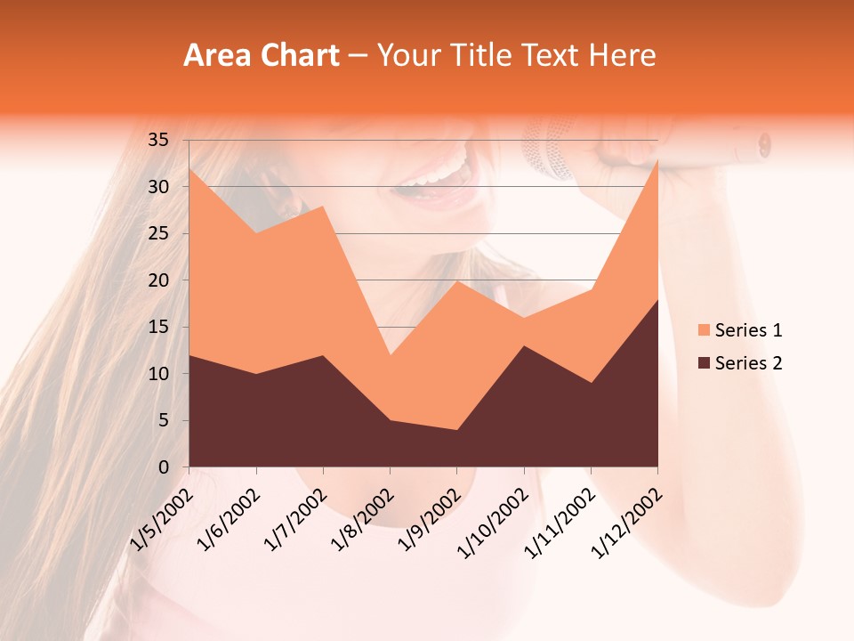 Girl Cute  PowerPoint Template