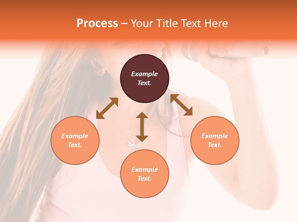 Girl Cute  PowerPoint Template