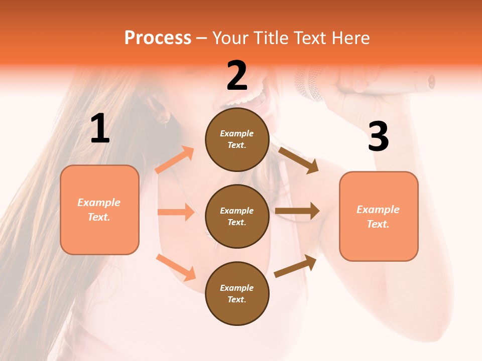 Girl Cute  PowerPoint Template