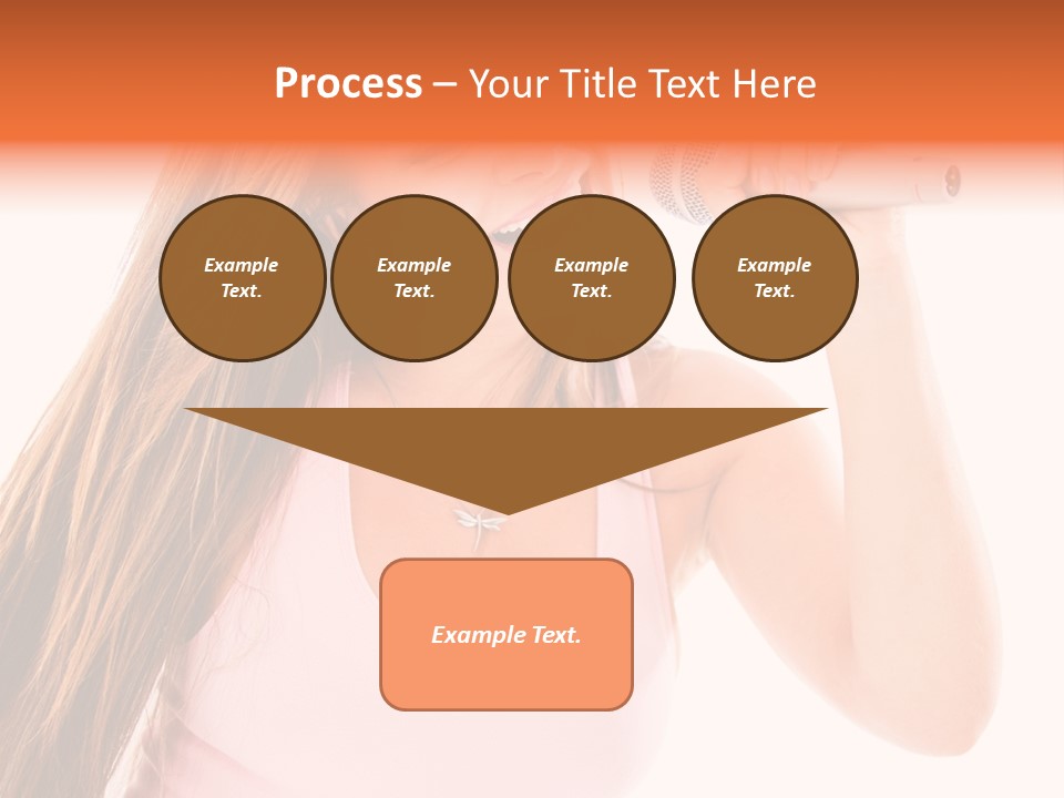 Girl Cute  PowerPoint Template
