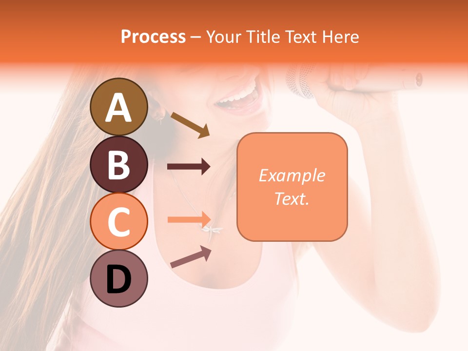 Girl Cute  PowerPoint Template