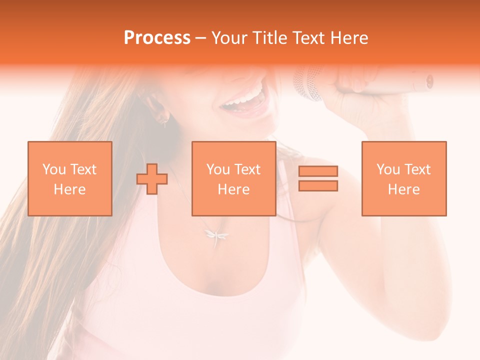 Girl Cute  PowerPoint Template