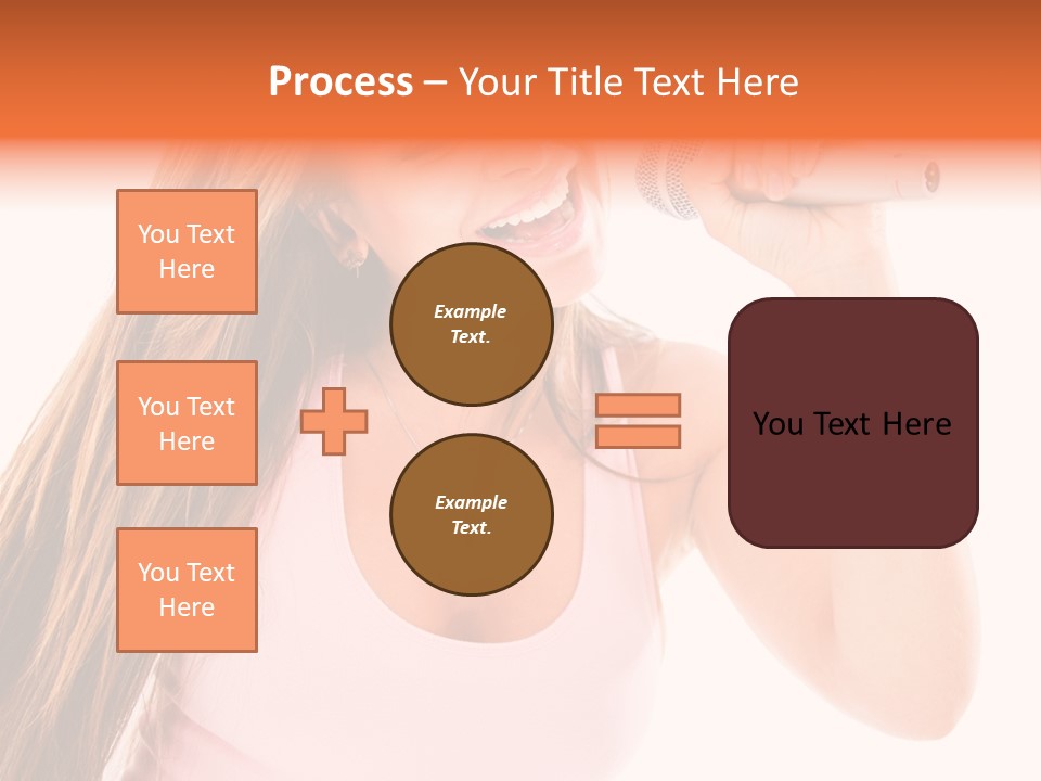 Girl Cute  PowerPoint Template
