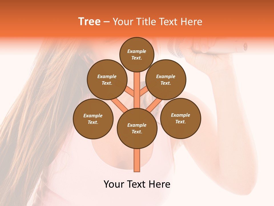 Girl Cute  PowerPoint Template