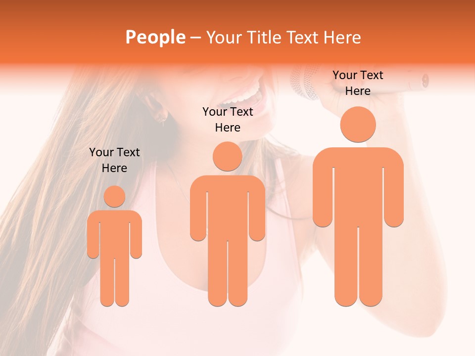 Girl Cute  PowerPoint Template