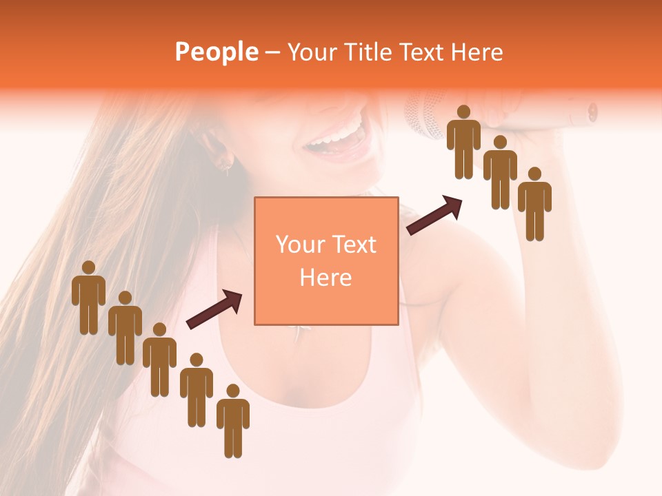 Girl Cute  PowerPoint Template