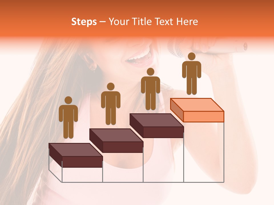 Girl Cute  PowerPoint Template