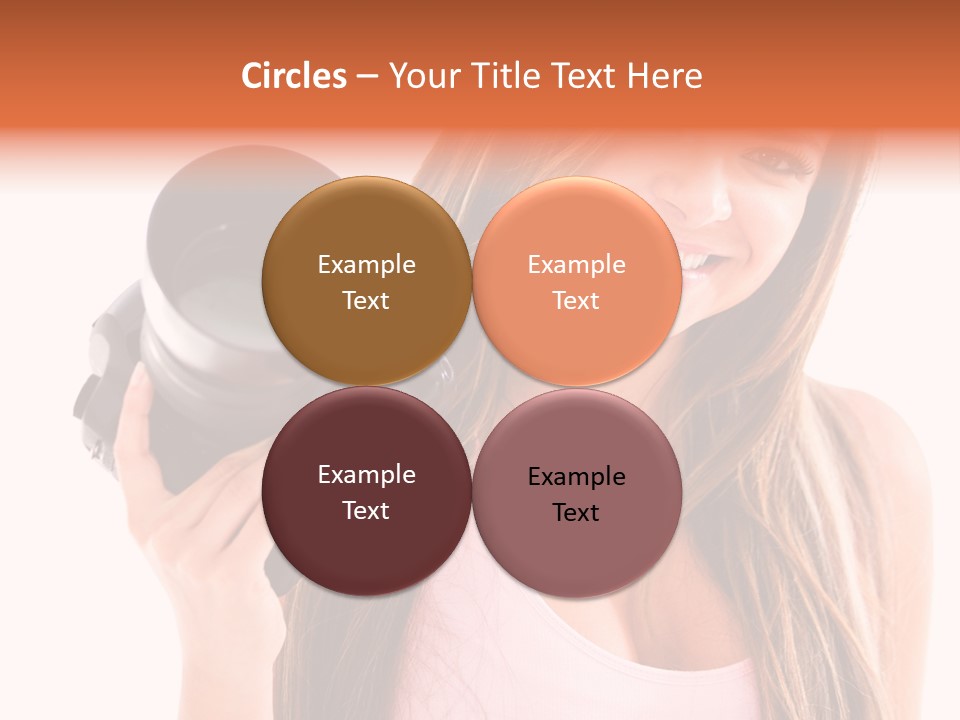 Joyful People Smile PowerPoint Template