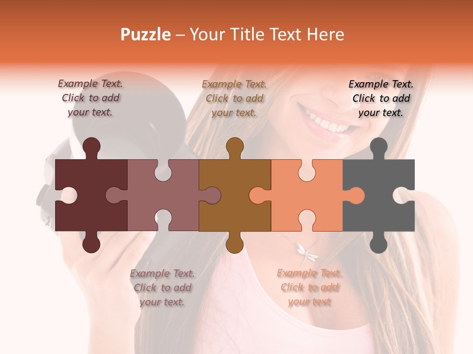 Joyful People Smile PowerPoint Template