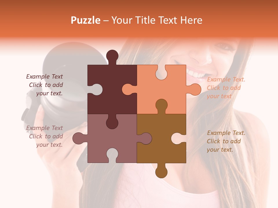 Joyful People Smile PowerPoint Template