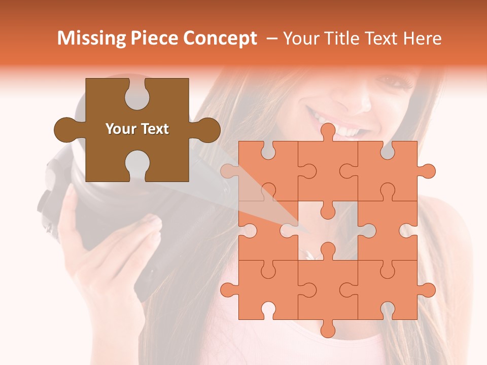 Joyful People Smile PowerPoint Template