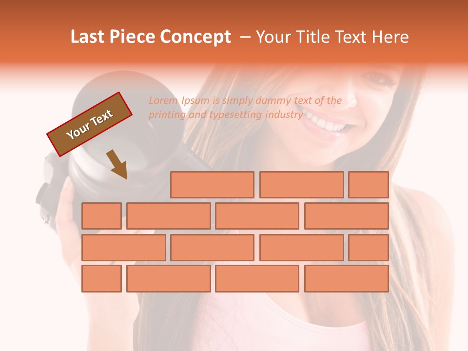 Joyful People Smile PowerPoint Template