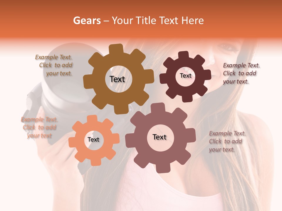 Joyful People Smile PowerPoint Template