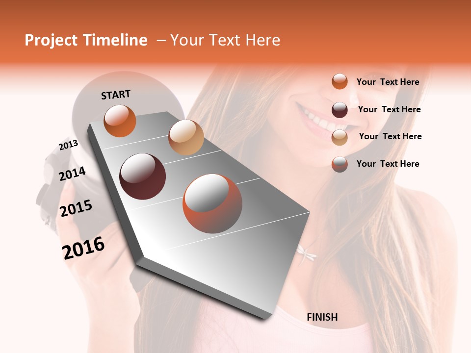 Joyful People Smile PowerPoint Template