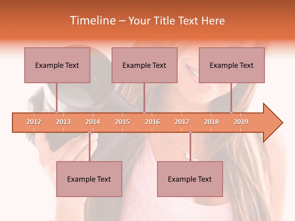 Joyful People Smile PowerPoint Template