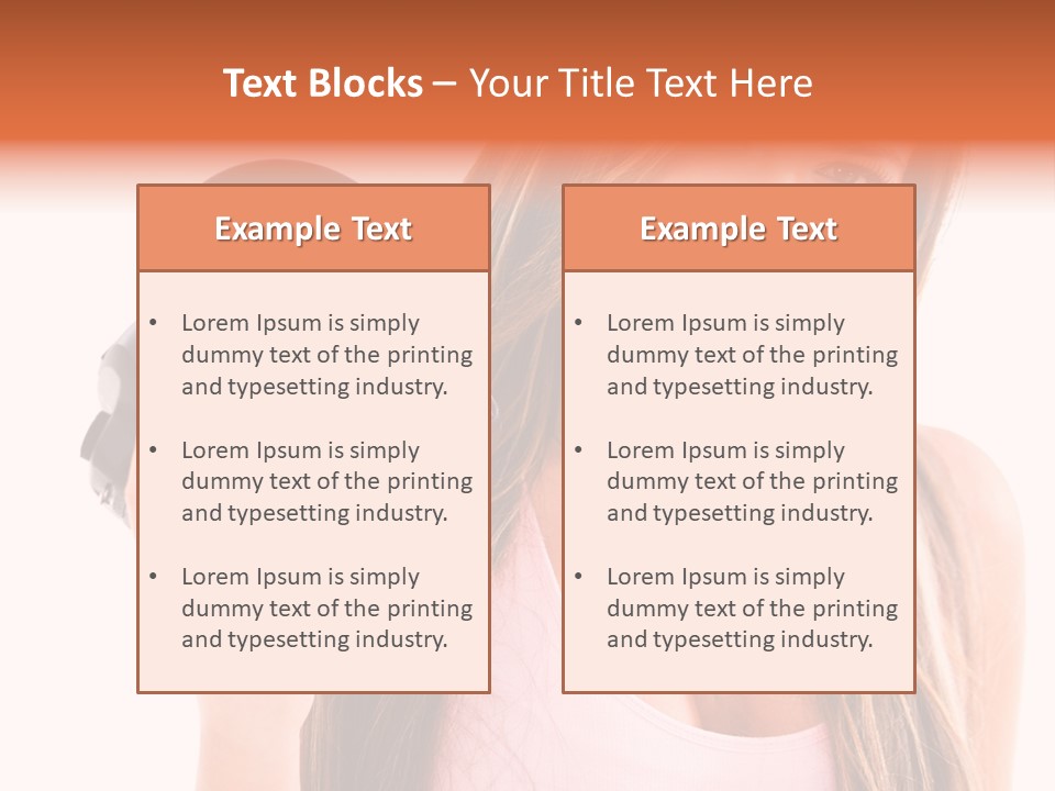 Joyful People Smile PowerPoint Template