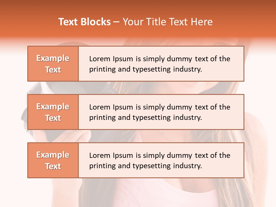 Joyful People Smile PowerPoint Template
