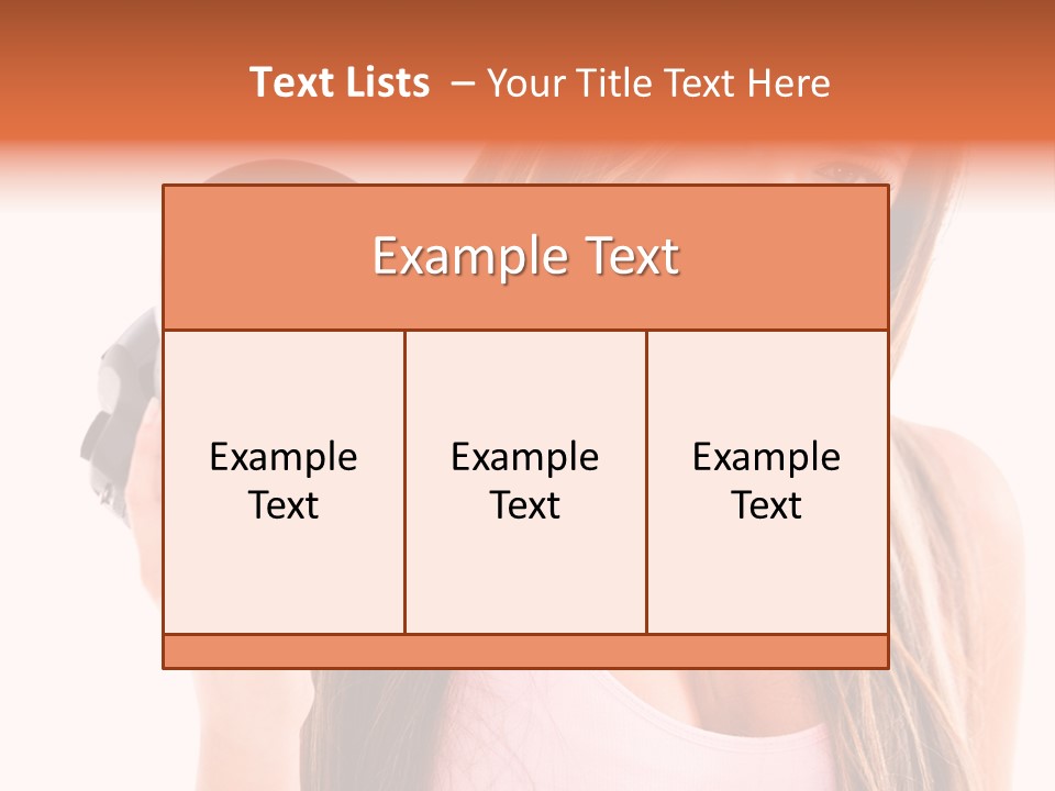 Joyful People Smile PowerPoint Template