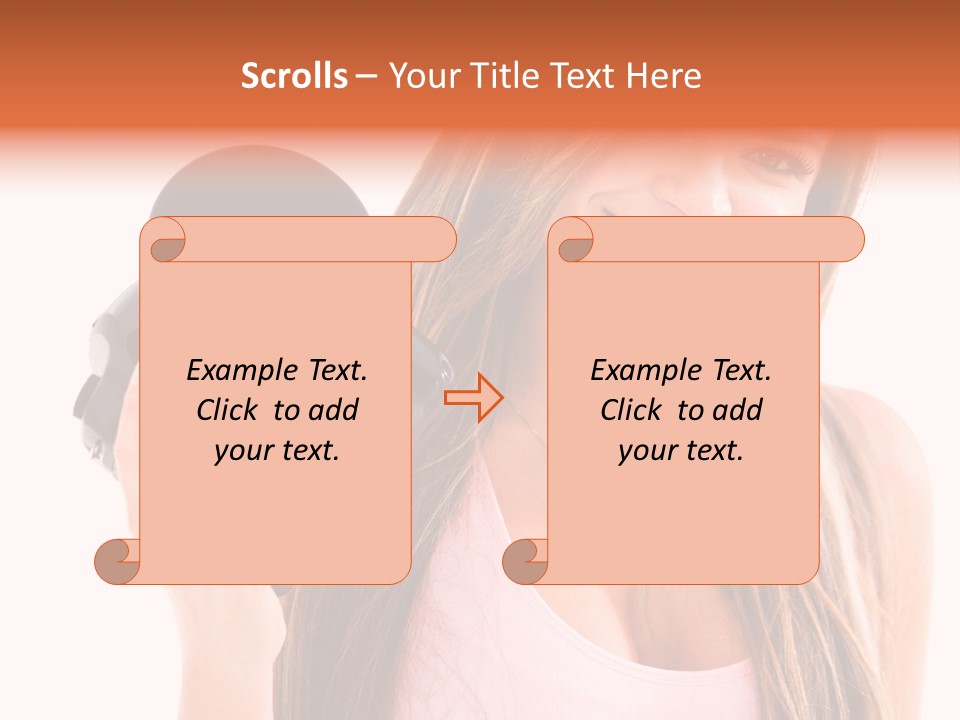 Joyful People Smile PowerPoint Template