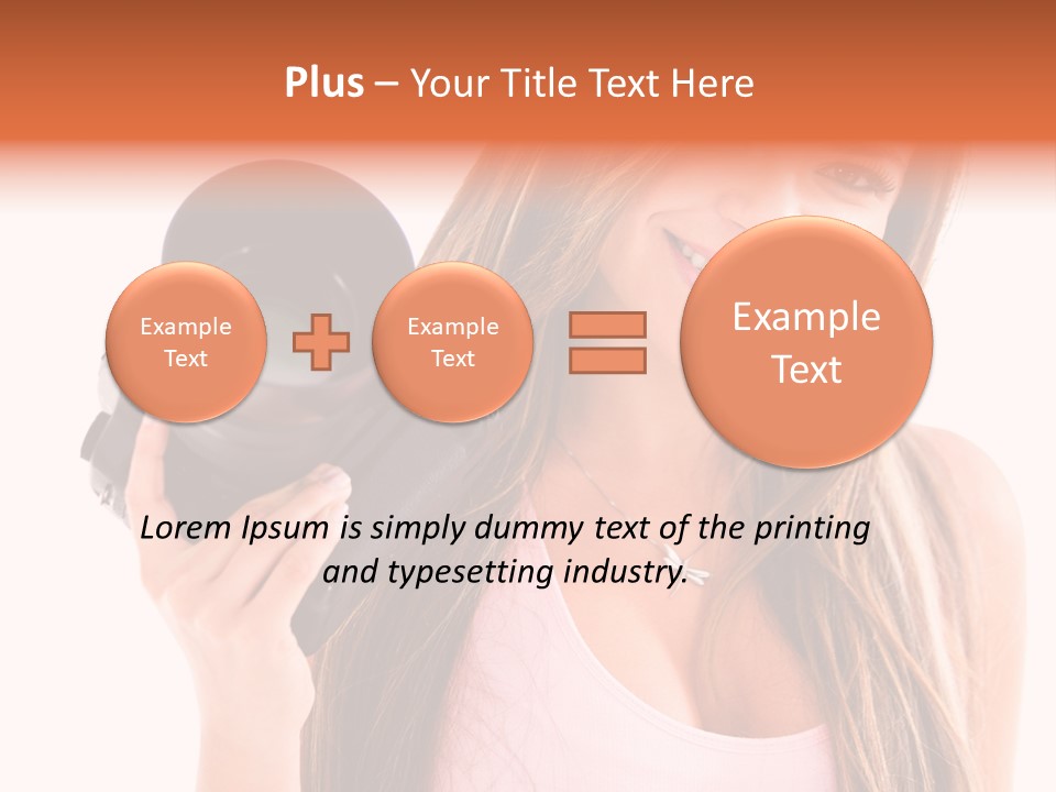 Joyful People Smile PowerPoint Template