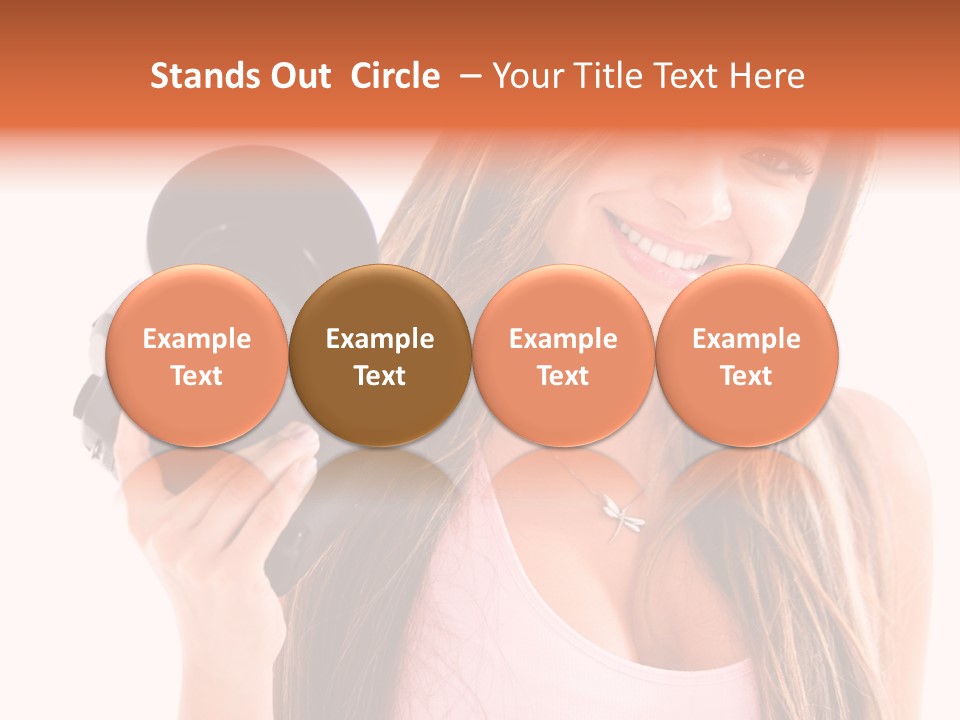 Joyful People Smile PowerPoint Template