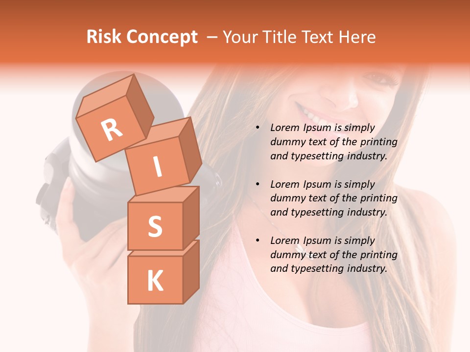 Joyful People Smile PowerPoint Template