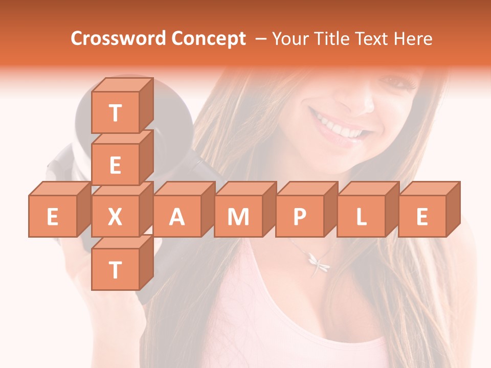 Joyful People Smile PowerPoint Template