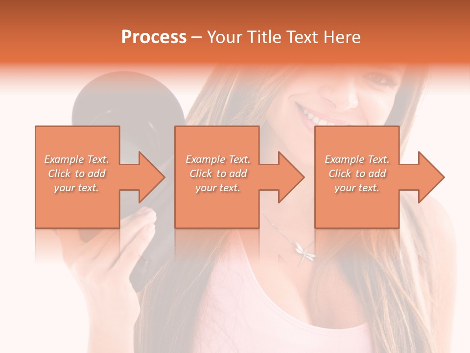 Joyful People Smile PowerPoint Template