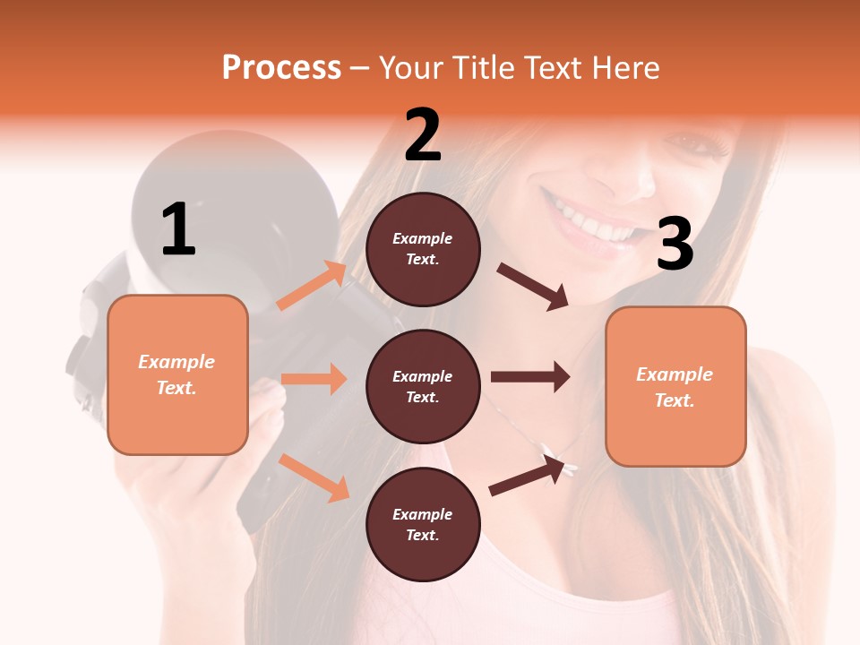 Joyful People Smile PowerPoint Template