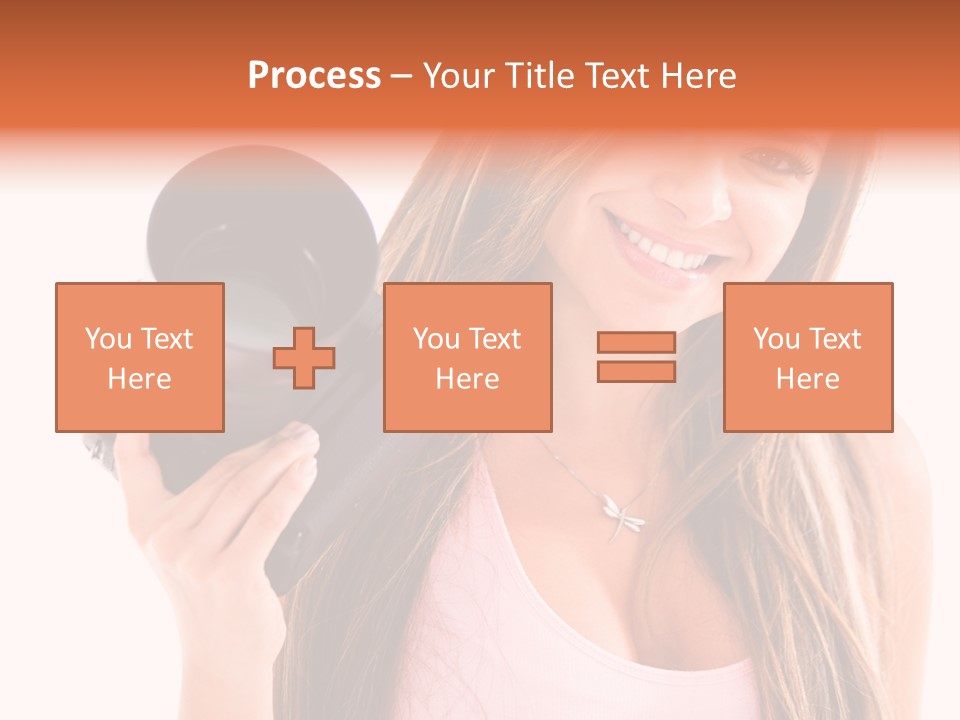 Joyful People Smile PowerPoint Template