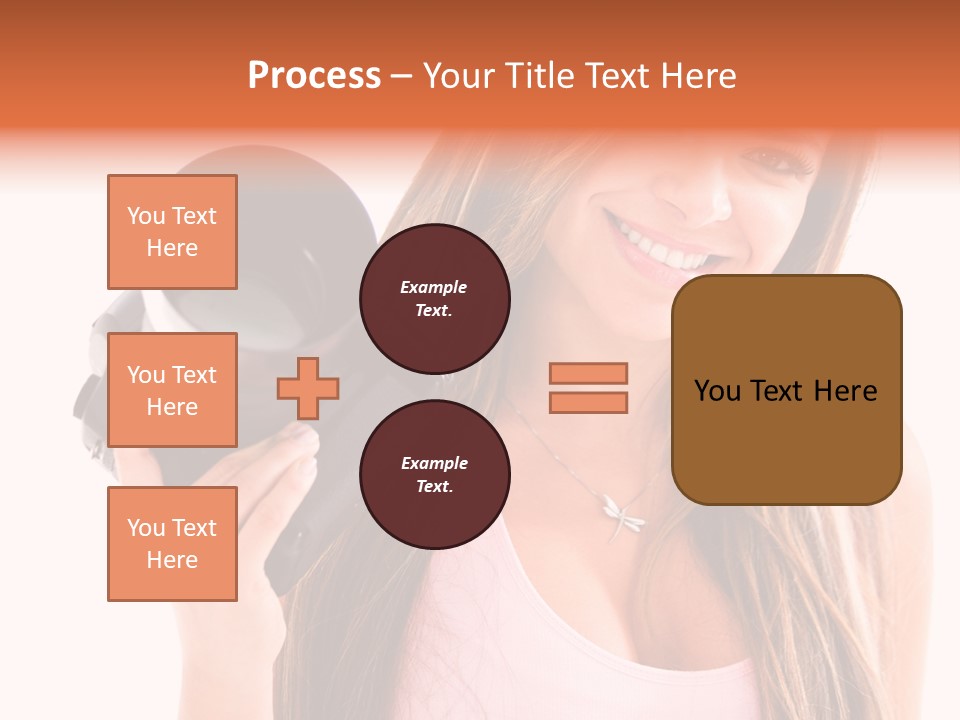 Joyful People Smile PowerPoint Template
