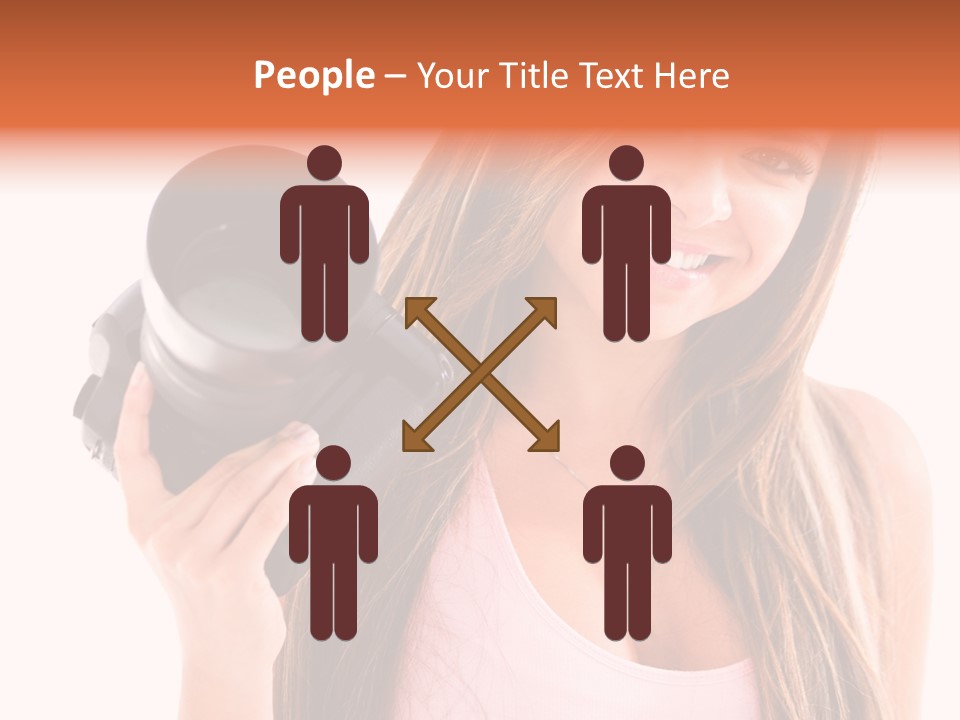 Joyful People Smile PowerPoint Template