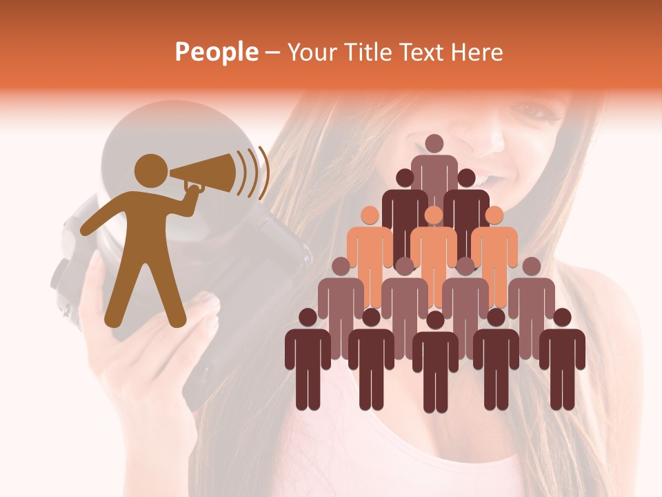 Joyful People Smile PowerPoint Template