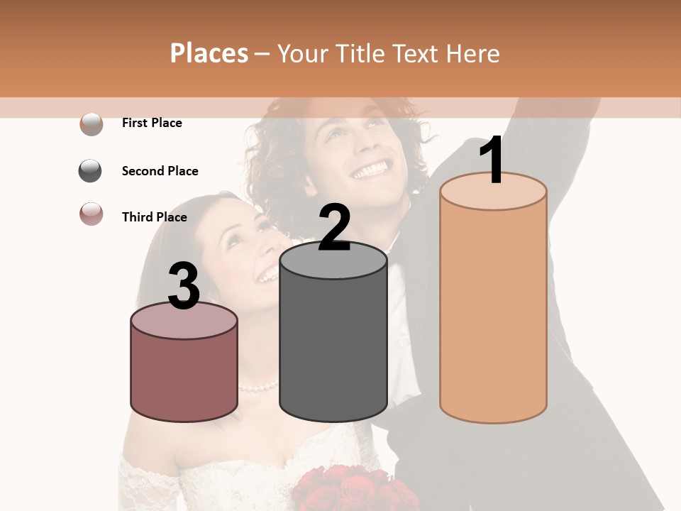 Dress Man Finger PowerPoint Template