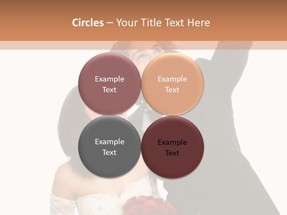 Dress Man Finger PowerPoint Template