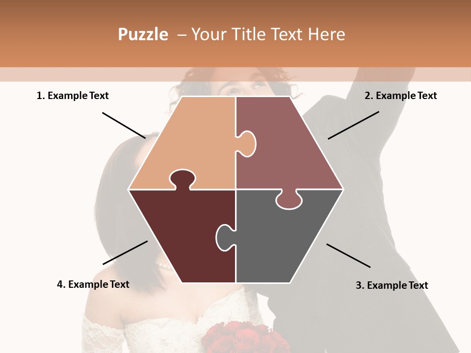 Dress Man Finger PowerPoint Template