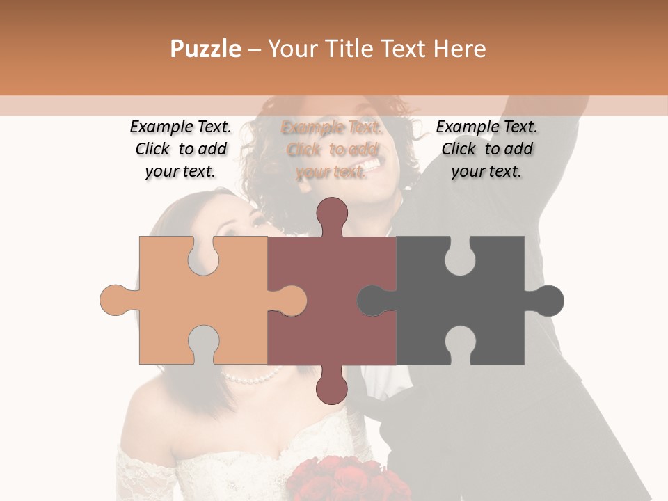 Dress Man Finger PowerPoint Template