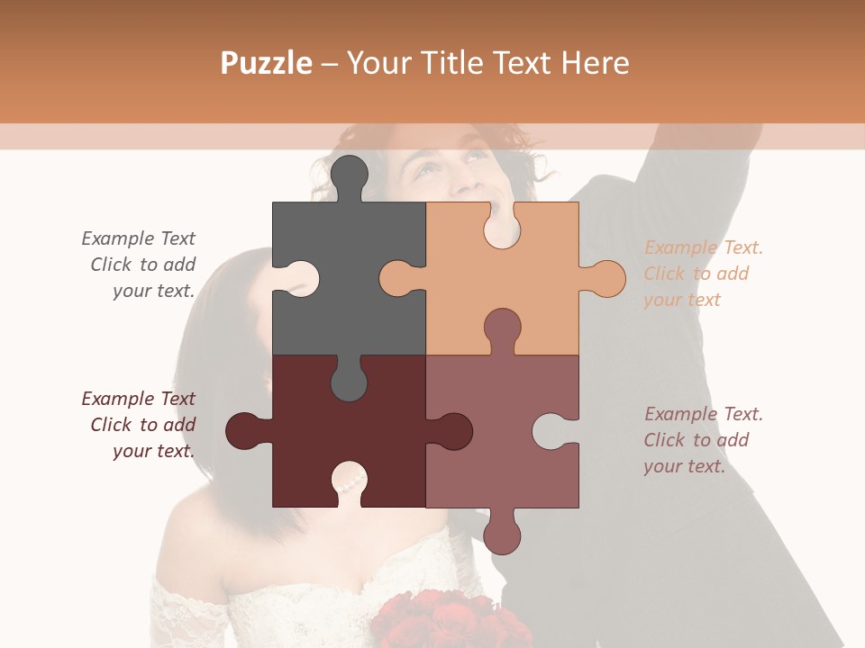 Dress Man Finger PowerPoint Template