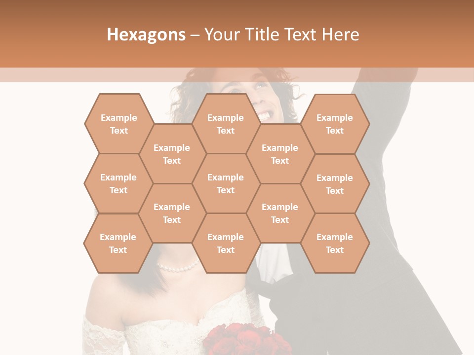 Dress Man Finger PowerPoint Template