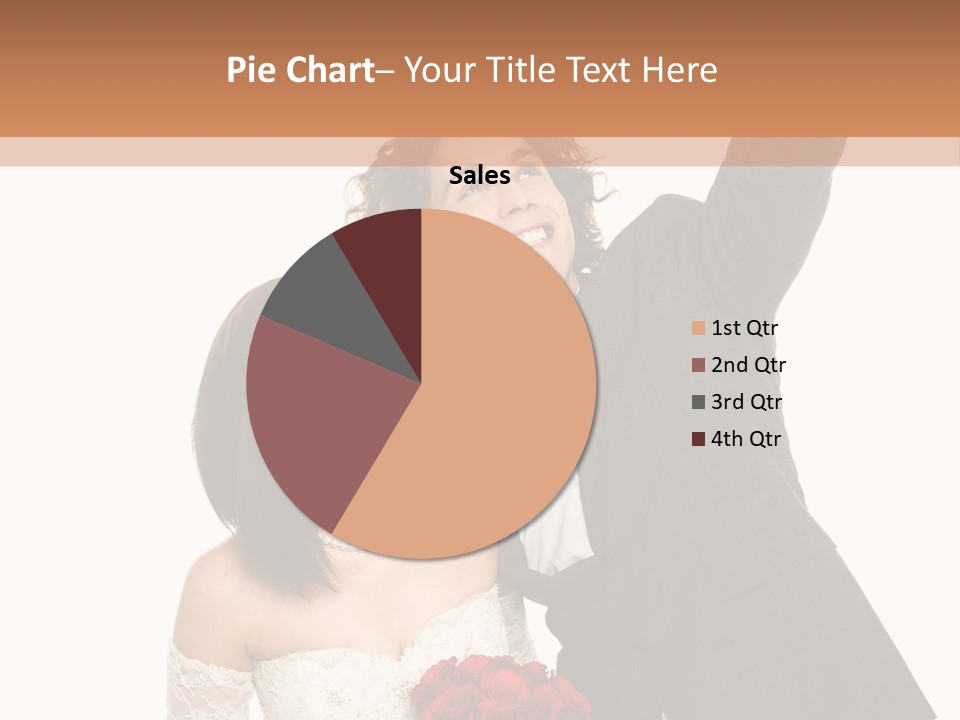 Dress Man Finger PowerPoint Template