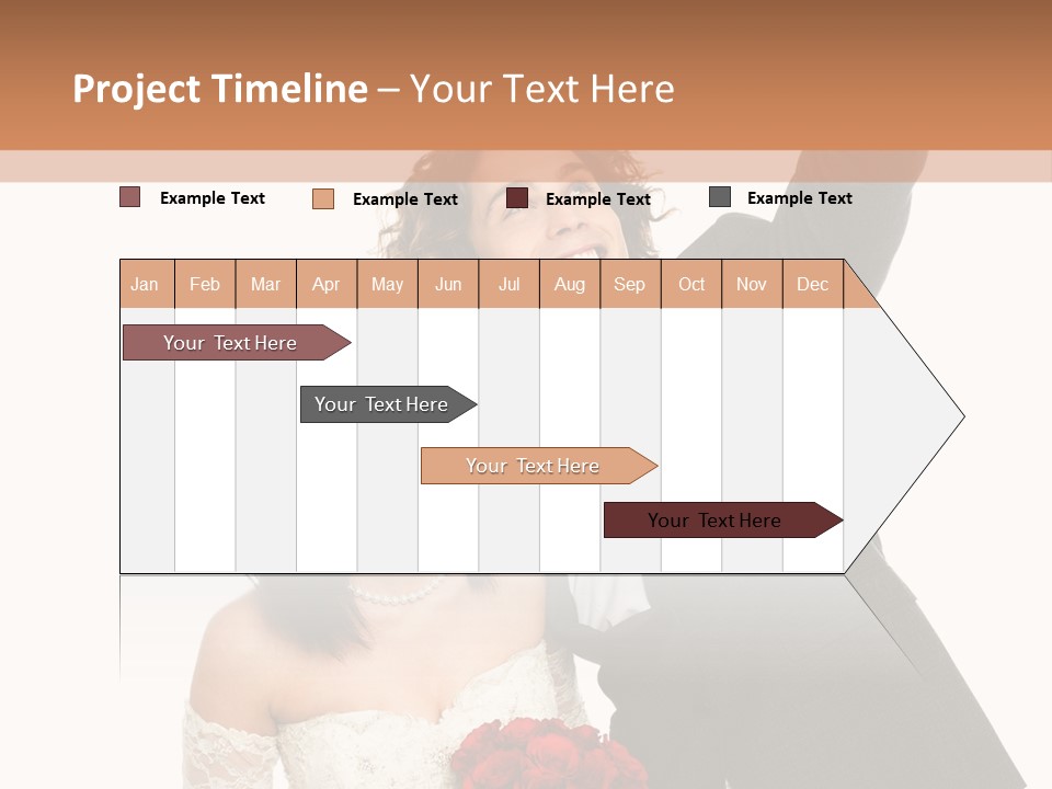 Dress Man Finger PowerPoint Template