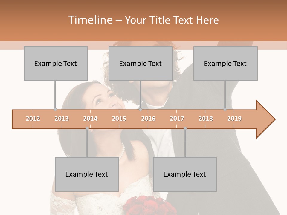 Dress Man Finger PowerPoint Template