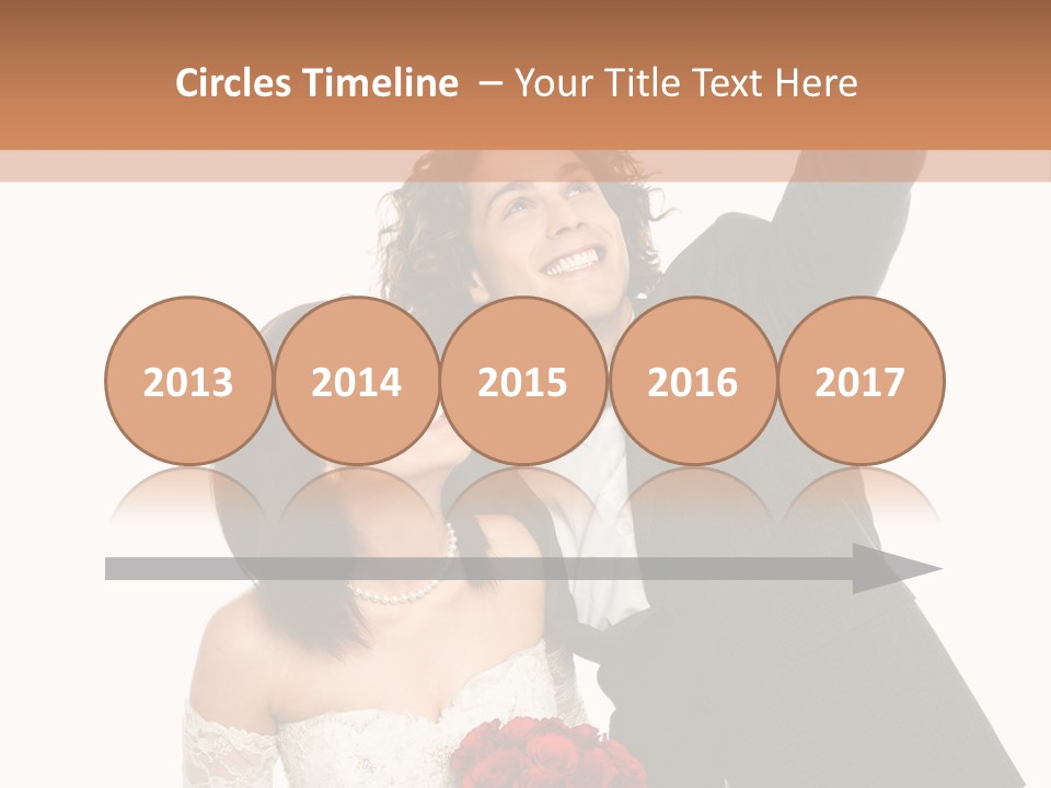 Dress Man Finger PowerPoint Template