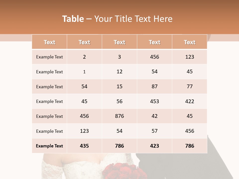 Dress Man Finger PowerPoint Template