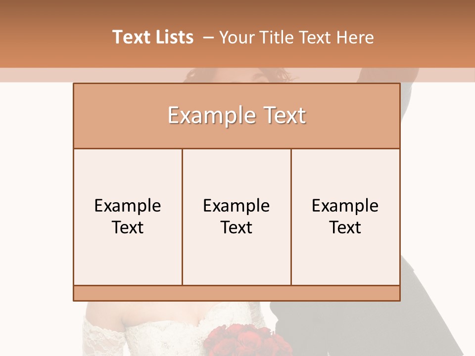 Dress Man Finger PowerPoint Template