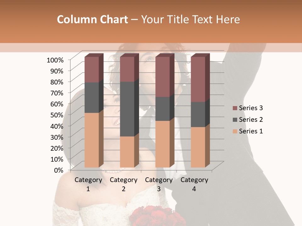 Dress Man Finger PowerPoint Template