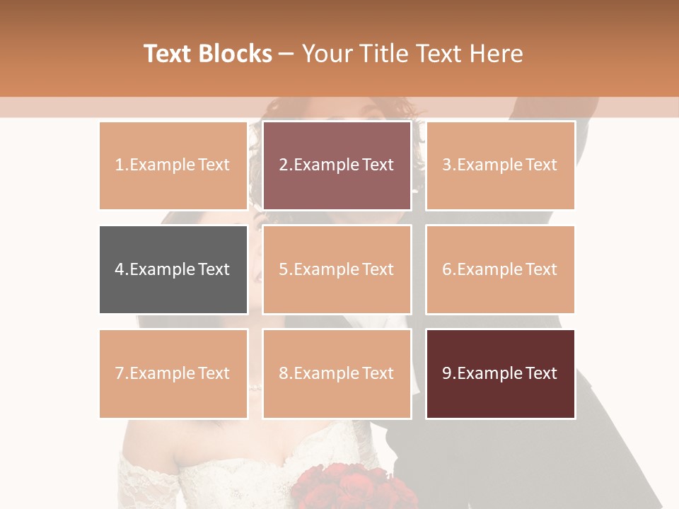 Dress Man Finger PowerPoint Template