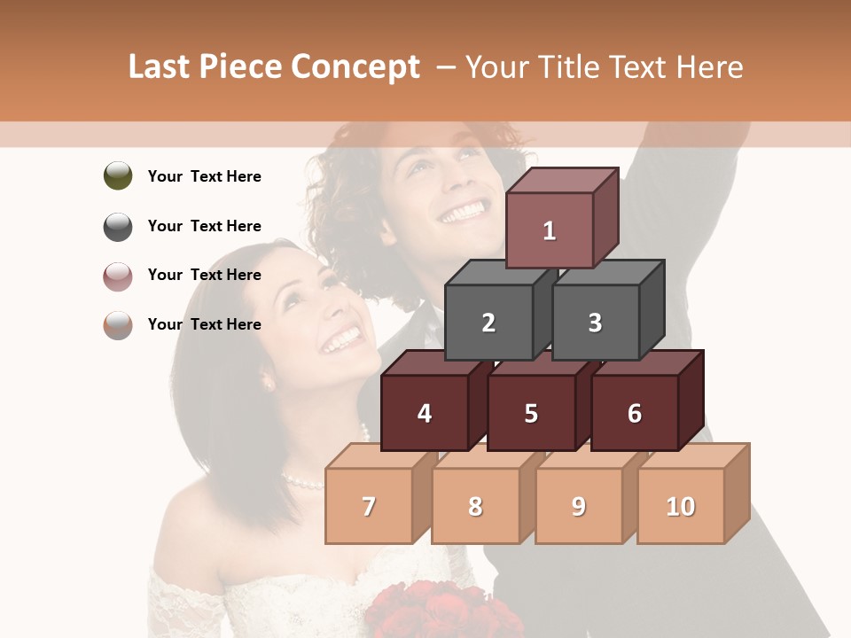 Dress Man Finger PowerPoint Template