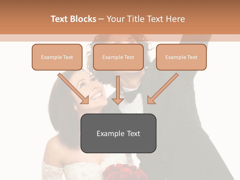 Dress Man Finger PowerPoint Template